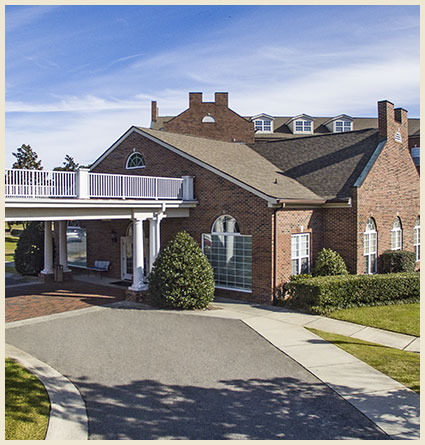 Front View of Assisted Living In Fayetteville